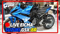 EICMA: Suzuki GSX-8R: uno sguardo al futuro senza dimenticare la tradizione