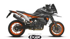 Moto - News: Exan e KTM 890 SMT: quattro proposte per la Sport Tourer media di Mattighofen