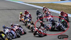 MotoGP ‘trips up’ with the double start, when the show rhymes with danger