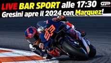 MotoGP: LIVE Bar Sport alle 17:30 - Gresini apre il 2024 con Marquez!