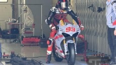 SBK: Portimao: ecco Marc Marquez per la prima volta sulla Ducati V4!