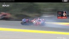 MotoGP: VIDEO - Marc Marquez's bad fall in qualifying at 3 pm