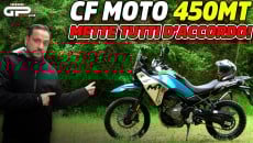 Moto - Test: PROVA CF Moto 450 MT: costa meno di 6.000 euro e mette d'accordo tutti
