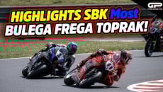 SBK: Highlights SBK Most Gara2: Bulega frega Toprak sul traguardo!