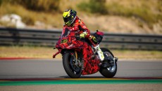 SBK: Non solo Bulega, anche Bautista prova la nuova Ducati V4 ad Aragon