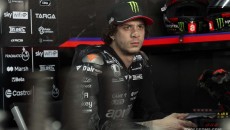 MotoGP: Bezzecchi: "L'Aprilia va bene, la schiena speravo andasse meglio"