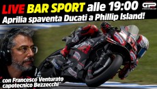 MotoGP: LIVE Bar Sport alle 19:00 - Aprilia spaventa Ducati a Phillip Island!
