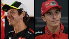 MotoGP: Marquez: "Non sono fra i più grandi rivali di Rossi? Mai lottato per un titolo" MotoGP: Marquez: "Non sono fra i più grandi rivali di Rossi? Mai lottato per un titolo"