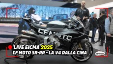 Moto - News: EICMA 2025: CFMoto SR-RR, la nuova V4 dalla Cina Moto - News: EICMA 2025: CFMoto SR-RR, la nuova V4 dalla Cina
