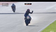 MotoGP: VIDEO - Quartararo si ferma a bordo pista: una perdita di benzina