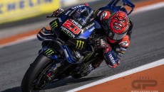MotoGP: Valencia: Quartararo 1° nel Warm Up. Bulega (11°) meglio di Bagnaia (16°)