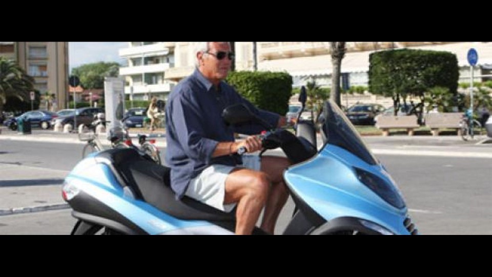 Moto - News: Piaggio Mp3 e Marcello Lippi