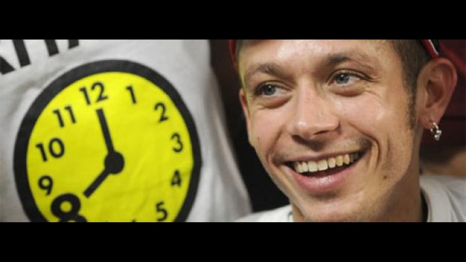 Moto - News: Rossi: scusate il ritardo!