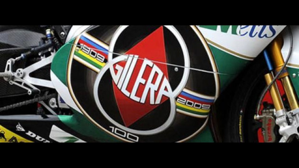Moto - News: Logo 100 anni Gilera