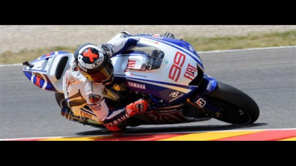 Moto - News: MotoGP 2009, Mugello: pole di Lorenzo