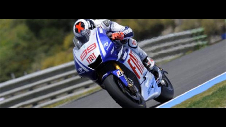 Moto - News: MotoGP 2009, Jerez, Qualifiche: 1° Lorenzo