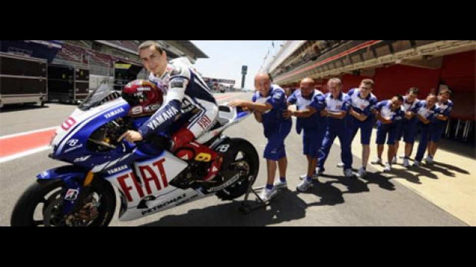 Moto - News: MotoGP 2009: Lorenzo blaugrana a Barcelona