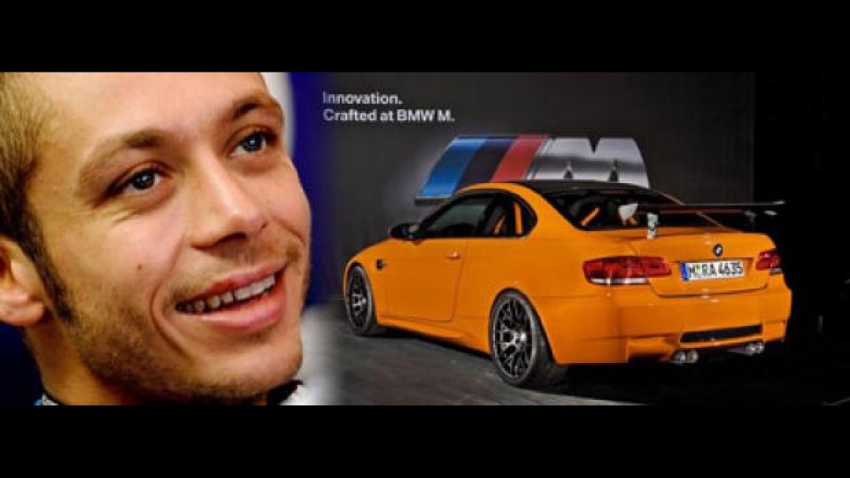 Moto - News: Valentino Rossi al volante della BMW M3 GTS