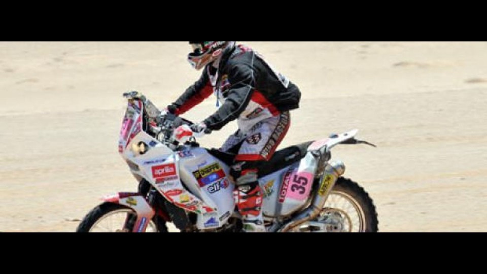 Moto - News: Dakar 2010: grande debutto per l'Aprilia