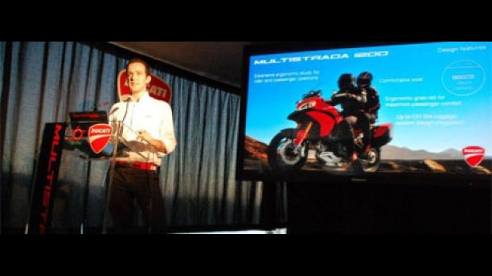 Moto - News: Ducati Multistrada 1200: la conferenza stampa