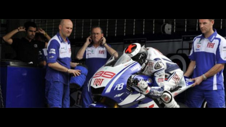 Moto - News: Jorge Lorenzo infortunato alla mano destra