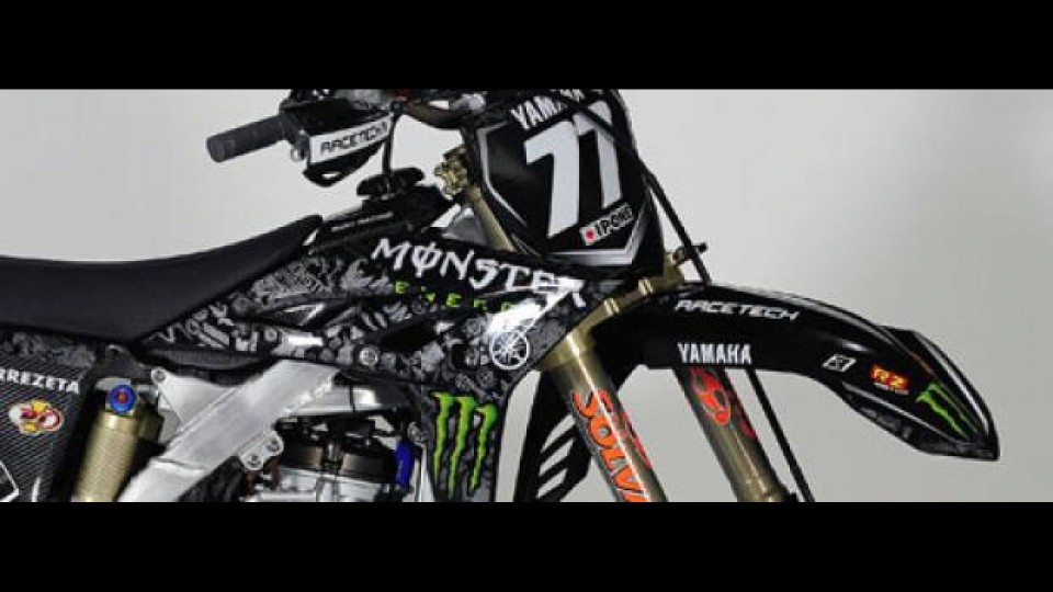 Moto - News: Yamaha Monster Energy Motocross Team 2010