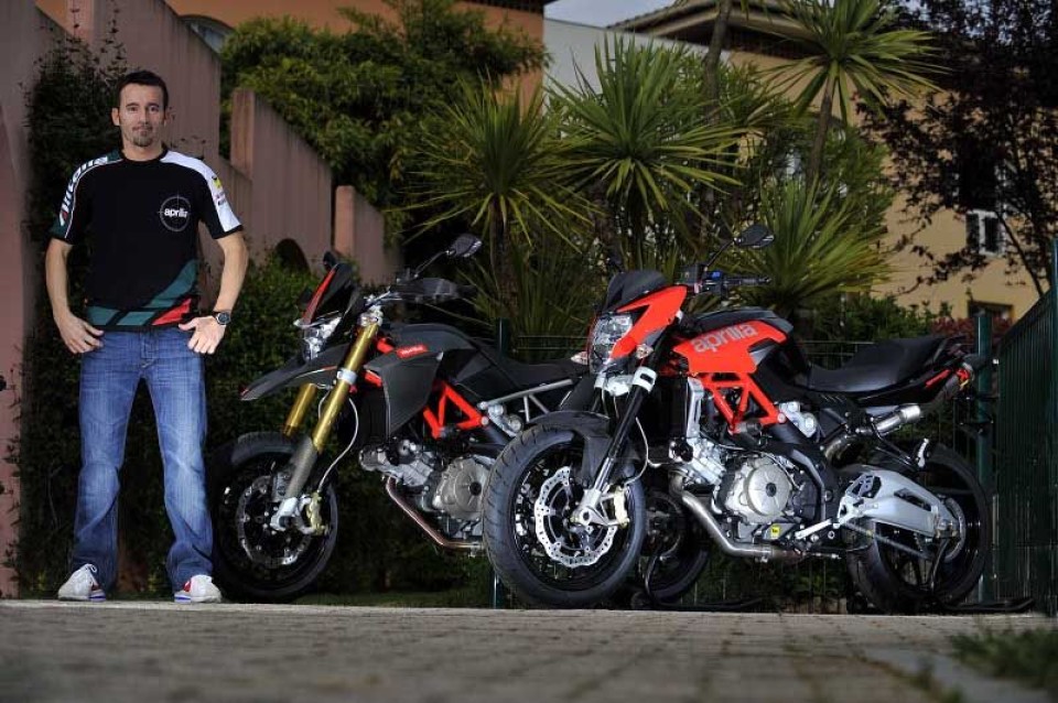 Moto - News: Biaggi lancia Dorsoduro Factory e Shiver 2010