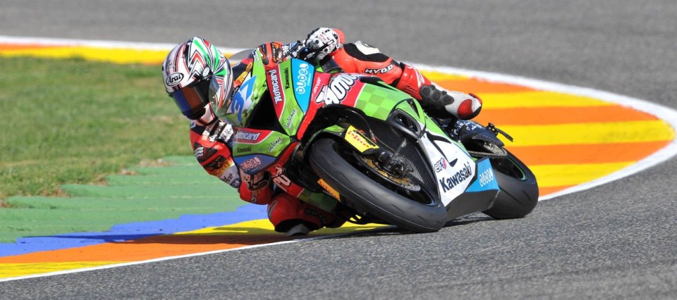 Moto - News: WSS: Sorpresa Kawasaki a Valencia. Pirro 3°