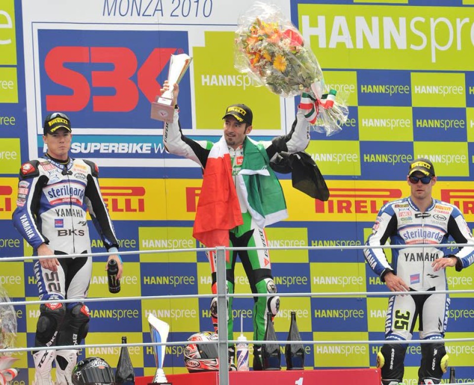 Moto - News: SBK: Max Biaggi, prova di forza  a Monza!
