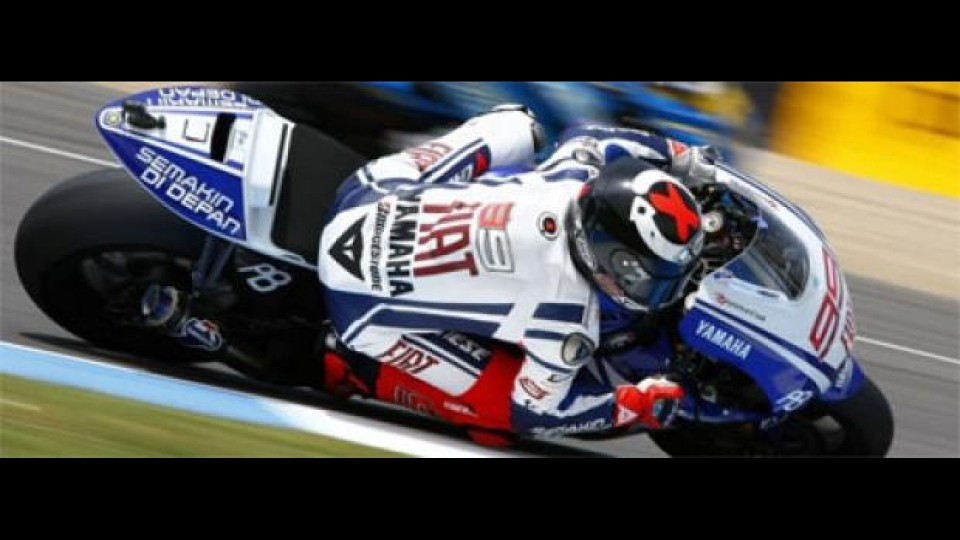 Moto - News: MotoGP 2010, Jerez, FP2: Lorenzo determinato