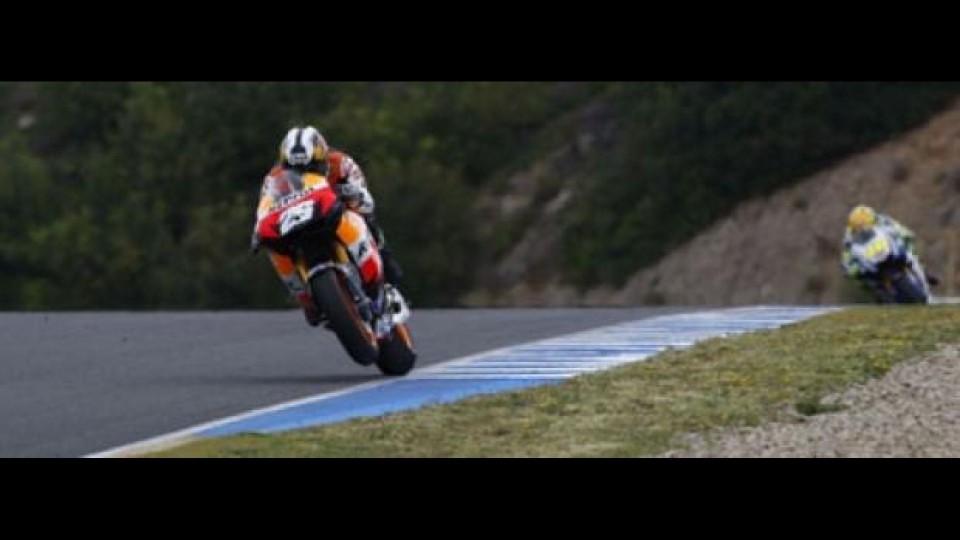 Moto - News: MotoGP 2010, Jerez, TestDay/1: Pedrosa c'è