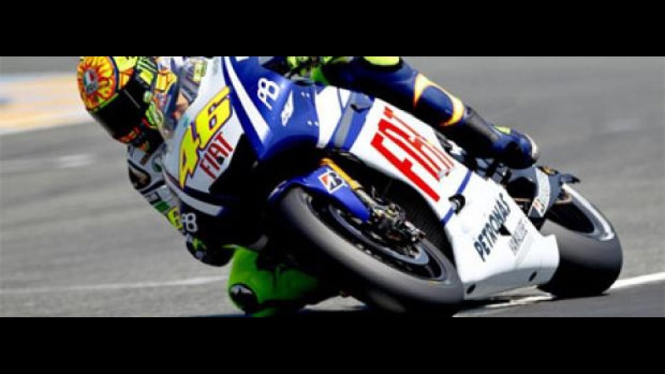 Moto - News: MotoGP 2010, Le Mans, FP: Rossi davanti a tutti