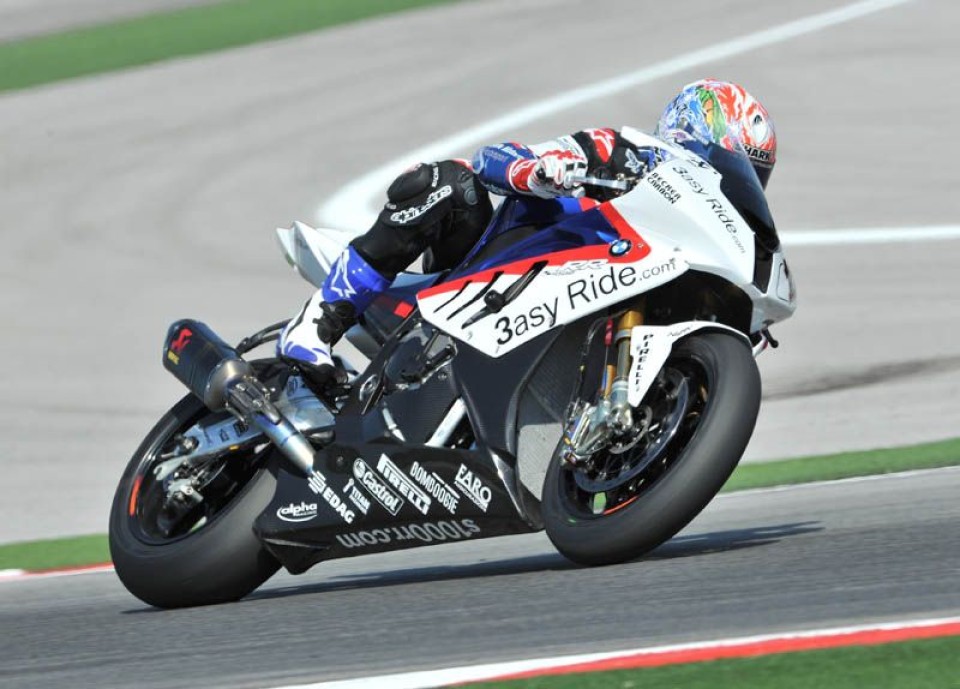 Moto - News: SBK: Prima pole position per la BMW!