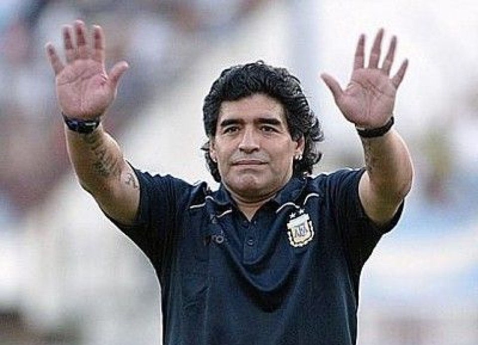 Moto - News: Maradona: "dedico la vittoria a Rossi