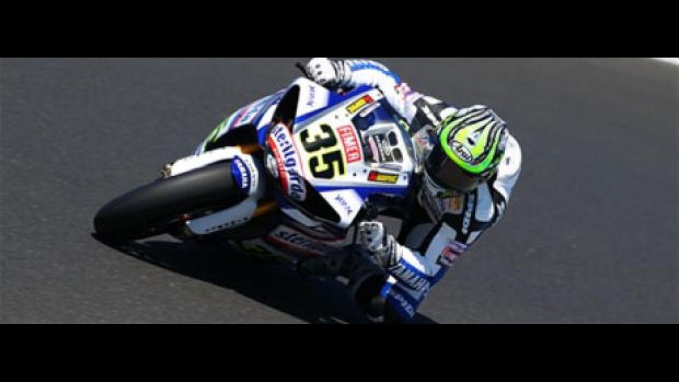 Moto - News: WSBK 2010, Misano, Test Day/2: ecco Crutchlow