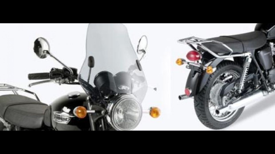 Moto - News: Accessori Kappa per Triumph Bonneville