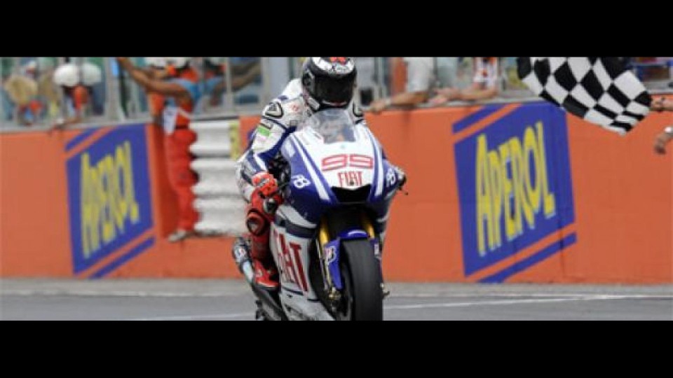 Moto - News: MotoGP 2010, Misano: c'è il podio per le Yamaha