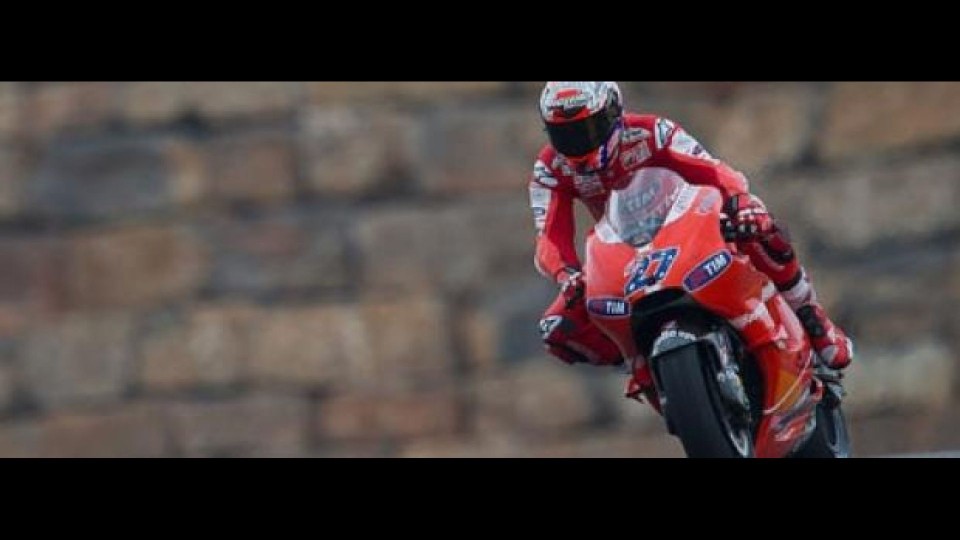 Moto - News: MotoGP, Aragon, Qualifiche: Stoner, cuore e fegato in pole