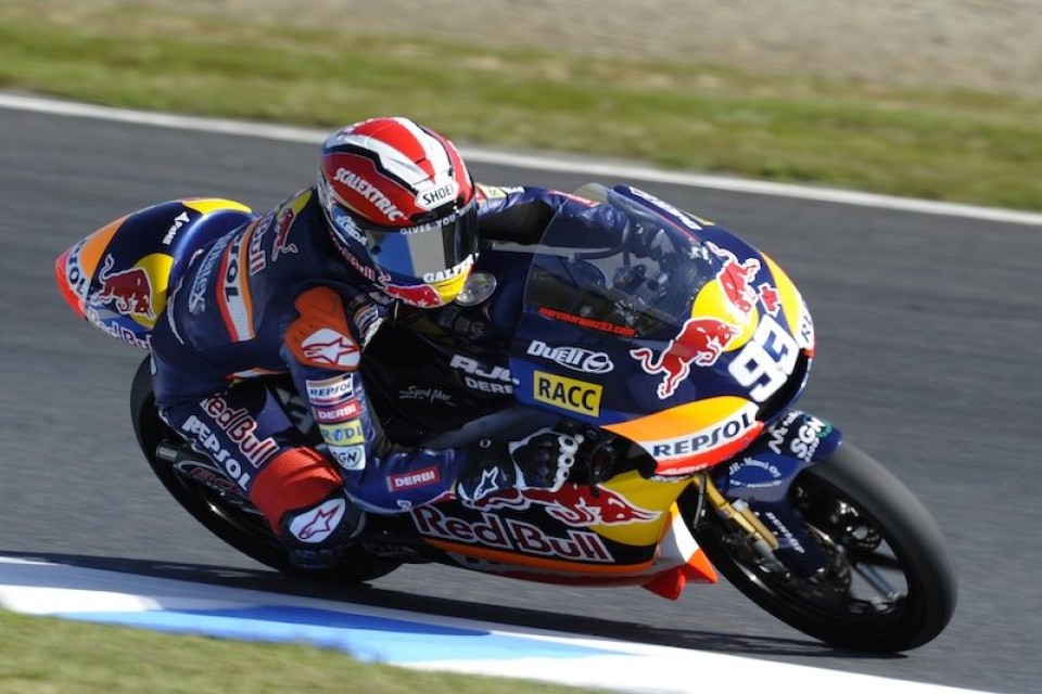 Moto - News: 125: vince Marquez su Terol