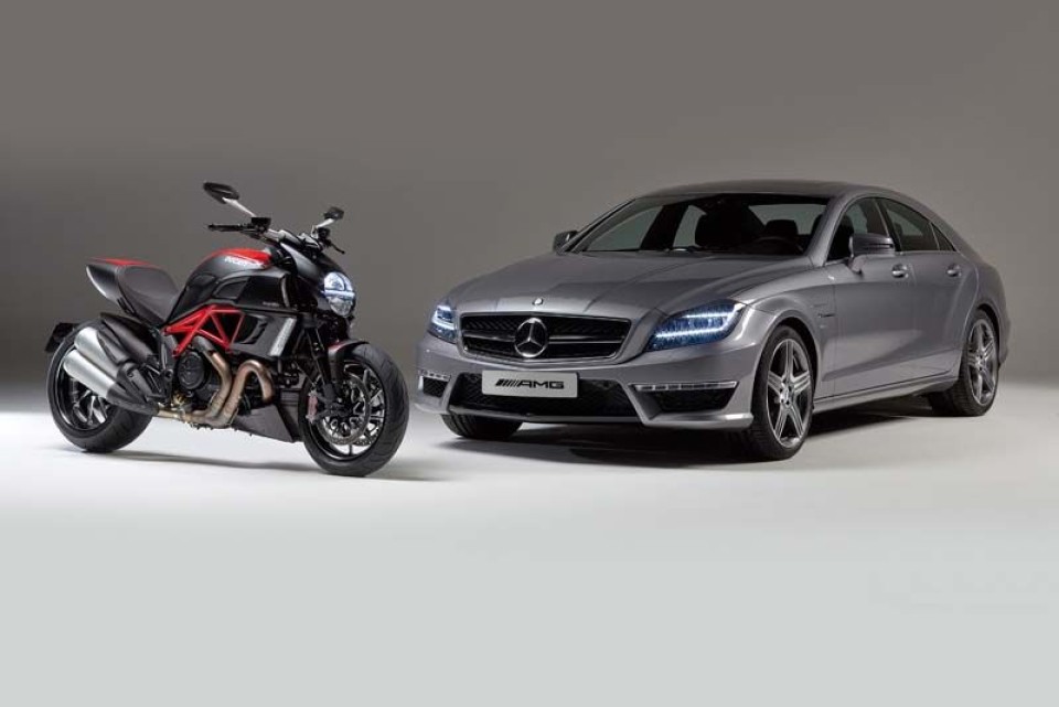 Moto - News: Ducati e AMG-Mercedes oggi sposi