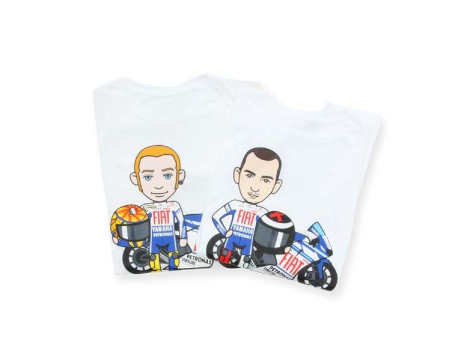 Moto - News: Le T-Shirt di Rossi e Lorenzo su ebay