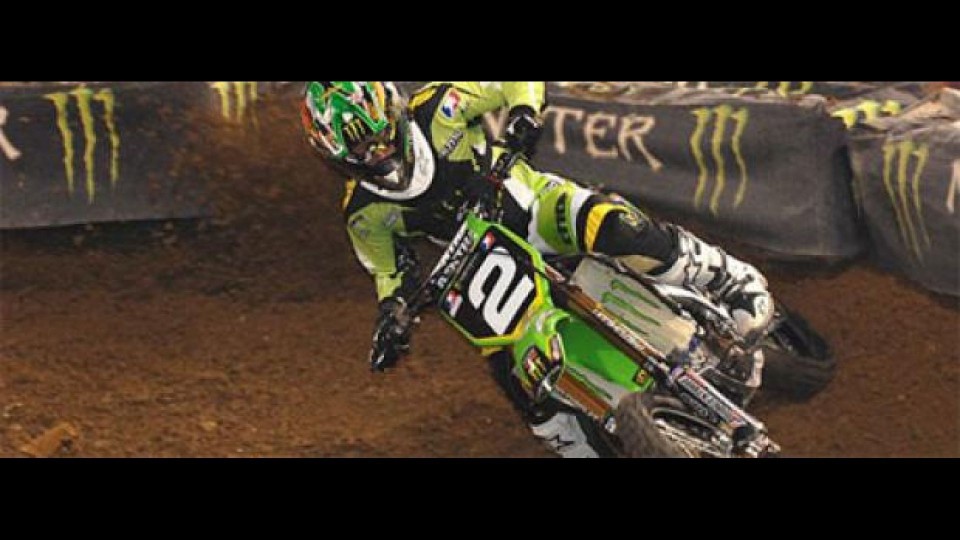 Moto - News: AMA Supercross 2011, Indianapolis: Villopoto batte Stewart