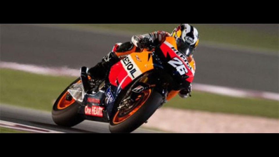 Moto - News: MotoGP 2011, Losail, Day 1: Pedrosa al comando