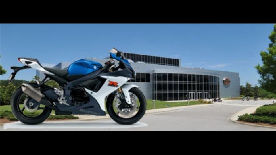 Moto - News: Una GSX-R 750 2011 per il Barber Museum Moto - News: Una GSX-R 750 2011 per il Barber Museum