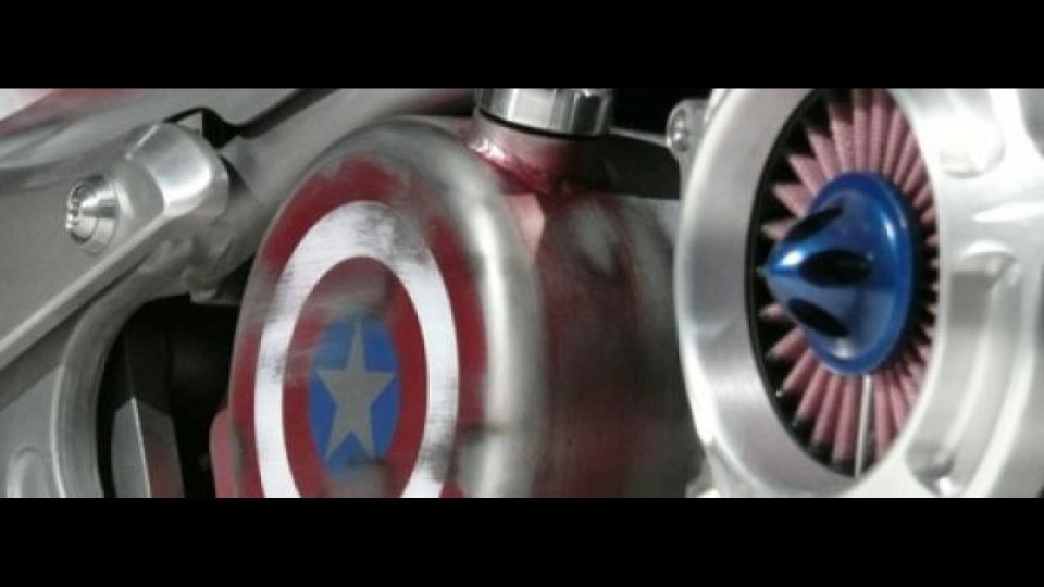 Moto - News: Shaw H-D Fat Boy Capitan America 