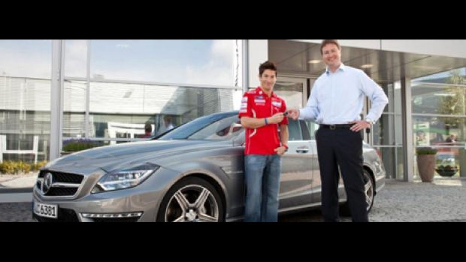 Moto - News: Una CLS 63 AMG per Nicky Hayden