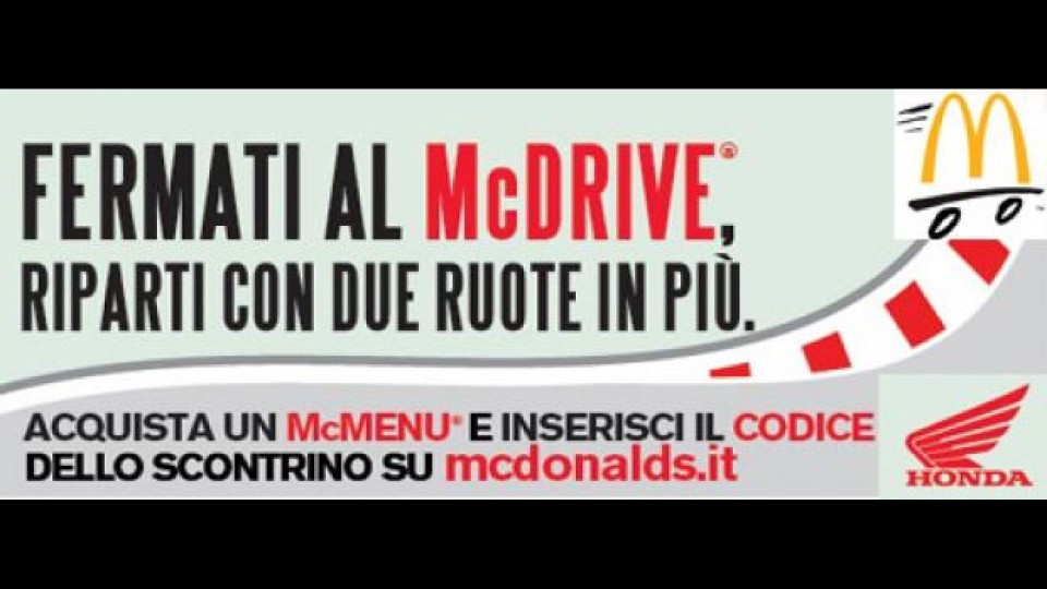 Moto - News: Honda e McDonald's