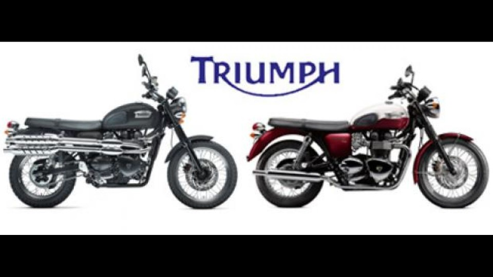 Moto - News: Triumph 2012: classiche... fashion!
