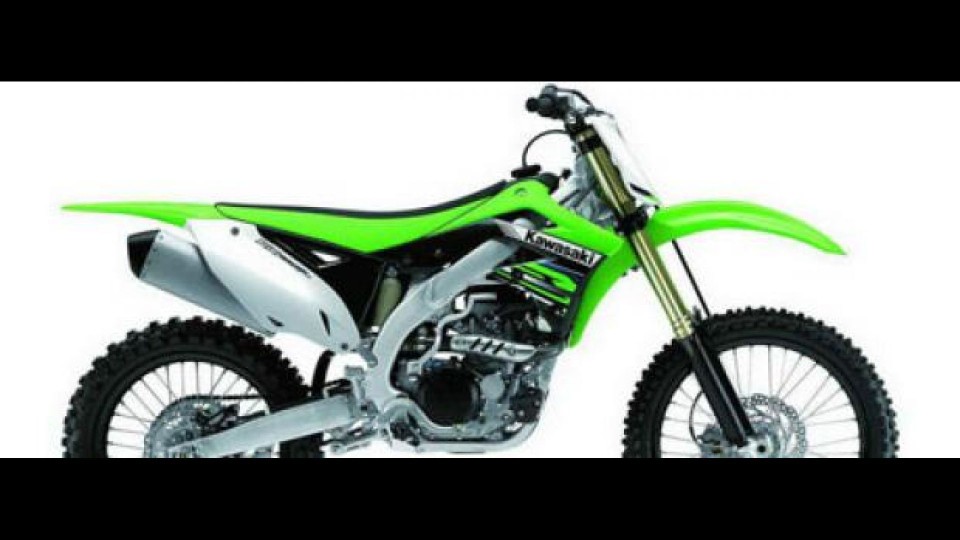 Moto - News: Kawasaki 2012: cambio per la distribuzione delle cross