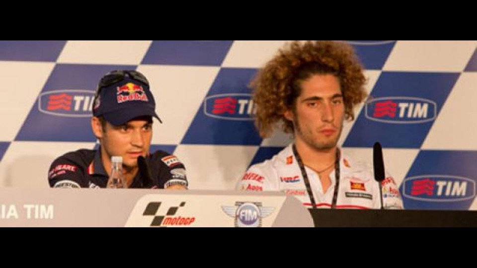 Moto - News: MotoGP 2011: ancora scintille tra Pedrosa e Simoncelli 